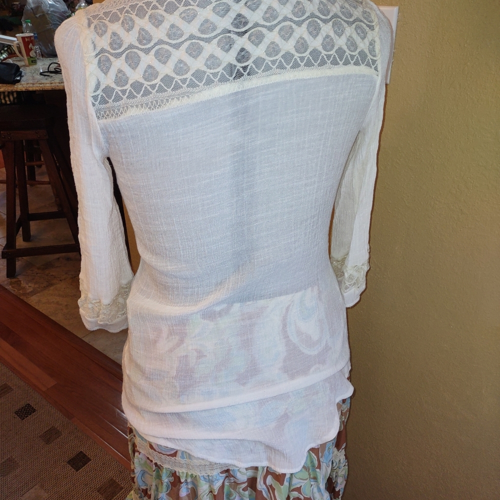 (21) Maurices, Top, Size M, Button Down Front - image 2